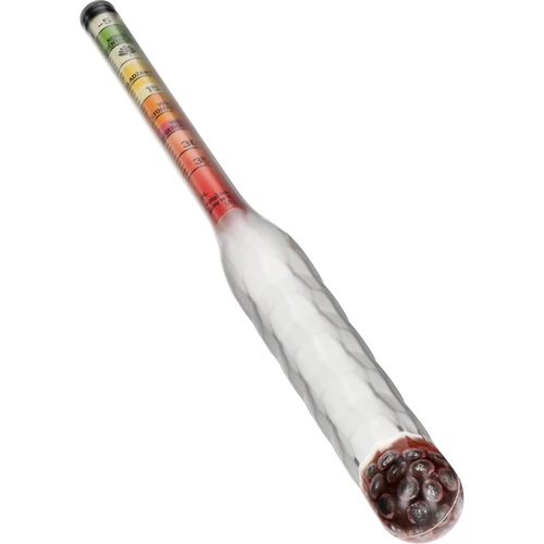 Nerozbitný cukroměr se zkumavkou, rozsah měření: -5-35 °Blg - 2