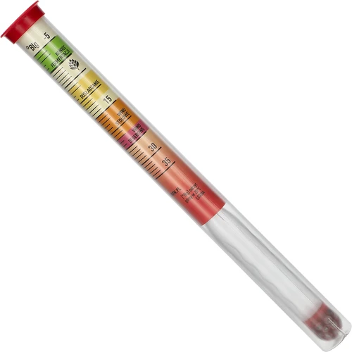 Nerozbitný cukroměr se zkumavkou, rozsah měření: -5-35 °Blg - 3
