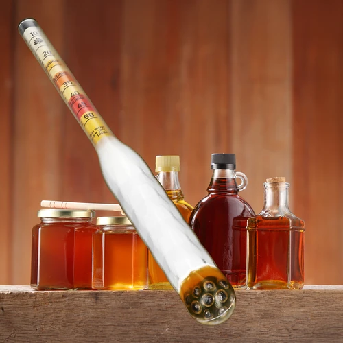 Nerozbitný medoměr s trubičkou, rozsah měření 10-50°Blg - 7