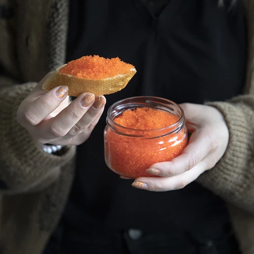 Nízká sklenice 200ml - se zlatým víčkem fi 82/6, 6ks. - 6