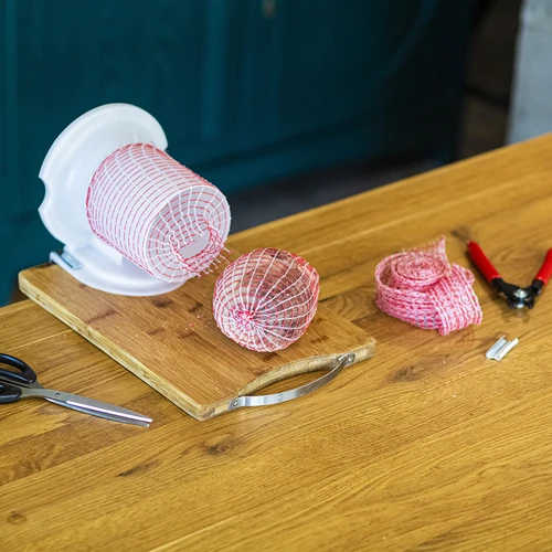 Nylonová síť na uzeniny 4 m x 22 cm s tepelnou odolností 125°C - 4