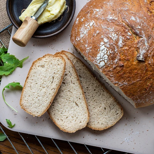 Obdélníkový kámen na pizzu, vyrobený z kordieritu, - 38 x 30,5 cm - 16