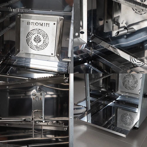 Ocelová udírna dragON 220 L – s digitálním regulátorem - 6