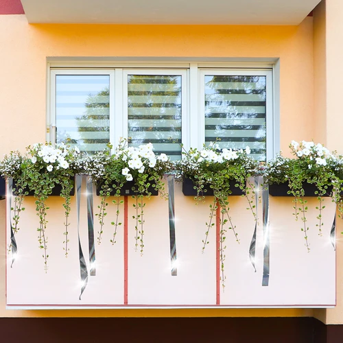 Odpuzovač ptáků - reflexní páska, 80 m - 9