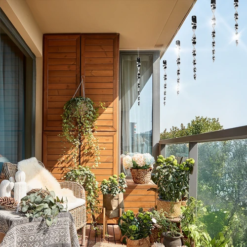 Odpuzovač ptáků – reflexní spirály ve stříbrné barvě, 6 kusů - 10