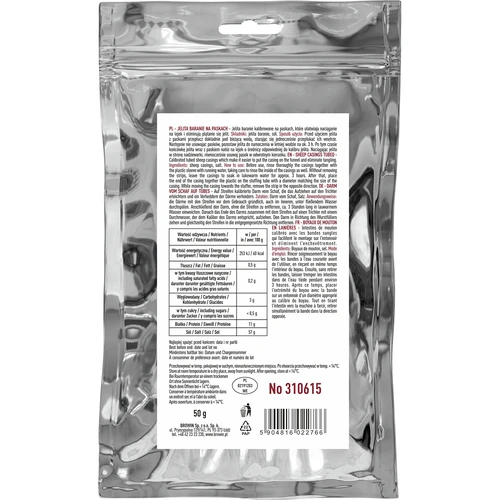 Ovčí střívka - fi 22/24 mm, na páscích, 15 m - 2