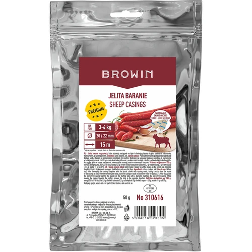 Ovčí střívka na proužcích 20/22, 15 m