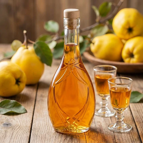 Ozdobná láhev ICONA 250 ml, se zátkou typu hříbek, 1 ks - 6