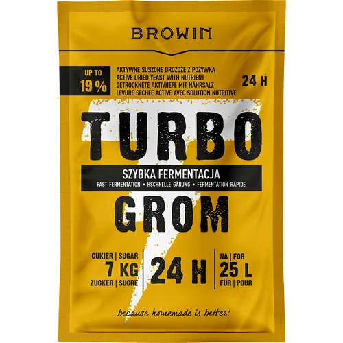 Palírenské kvasnice Turbo Grom 24h