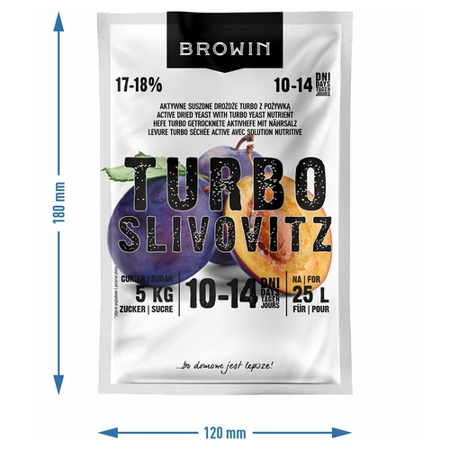 Palírenské kvasnice Turbo Slivovitz - 4