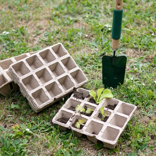 Papírové květináče 4,5x5x4,5 cm, 30 ks - 6