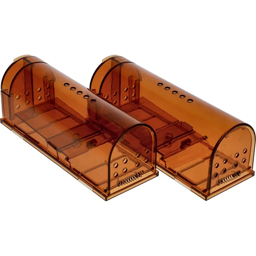 Past na myši – živolovka, transparentní, 2 ks.