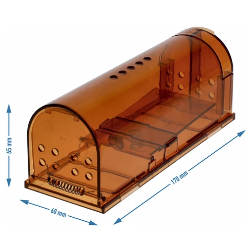 Past na myši – živolovka, transparentní, 2 ks. - 8