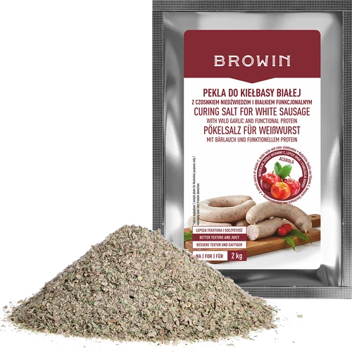 Peklací směs na bílou klobásu, s funkční bílkovinou a acerolou, 66 g - 3