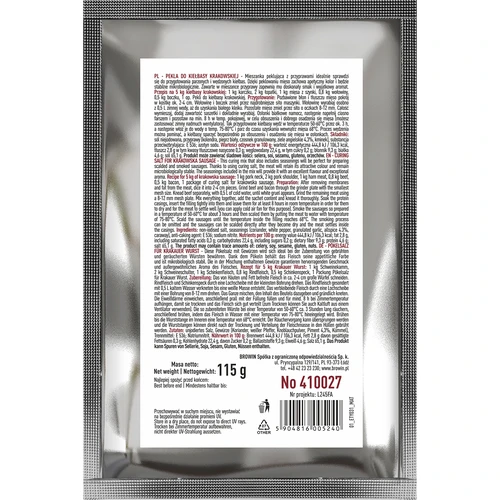 Peklosůl Pekel na krakovskou klobásu - 115 g - 2