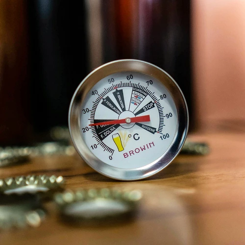 Pivovarský teploměr (0°C do +100°C) 31,5 cm - 4