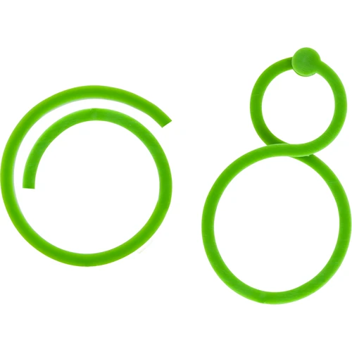 Plastové spony pro svazování rostlin, mix 50 ks