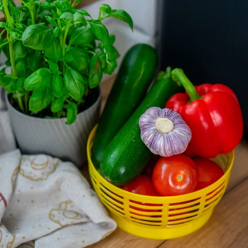 Plastový košík pro Dam 5L, žlutý - 7