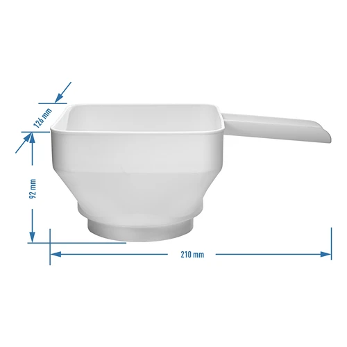 Plastový trychtýř Kvadratura Kola, fi 52-85 mm - 6