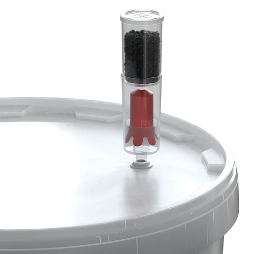 Pohlcovač fermentačního zápachu + tichá kvasná trubka + kokosové aktivní uhlí 200 g - 8