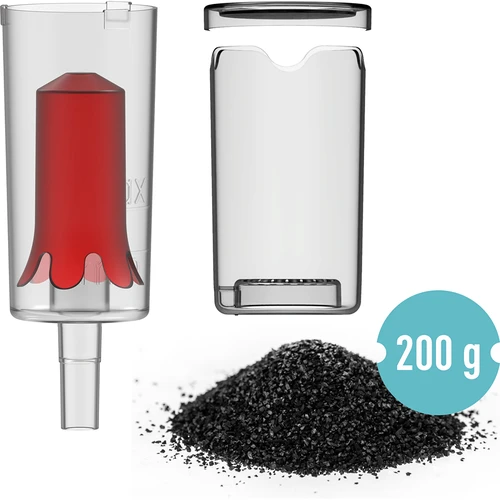 Pohlcovač fermentačního zápachu + tichá kvasná trubka + kokosové aktivní uhlí 200 g - 2
