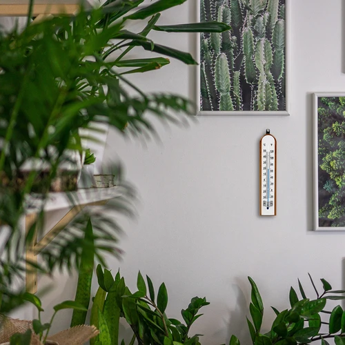 Pokojový teploměr s bílou stupnicí (-30°C do +50°C) 20cm - 6