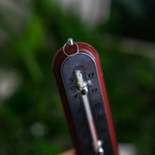 Pokojový teploměr se stříbrnou stupnicí (-10°C do +50°C) 16cm mix - 5