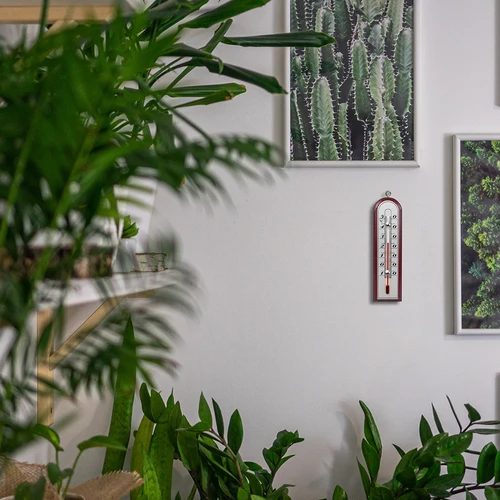 Pokojový teploměr se stříbrnou stupnicí (-10°C do +50°C) 16cm mix - 6