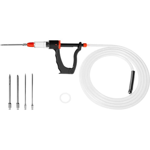 Poloautomatický uzenářský injektor se sadou jehel a hadičkou - 2