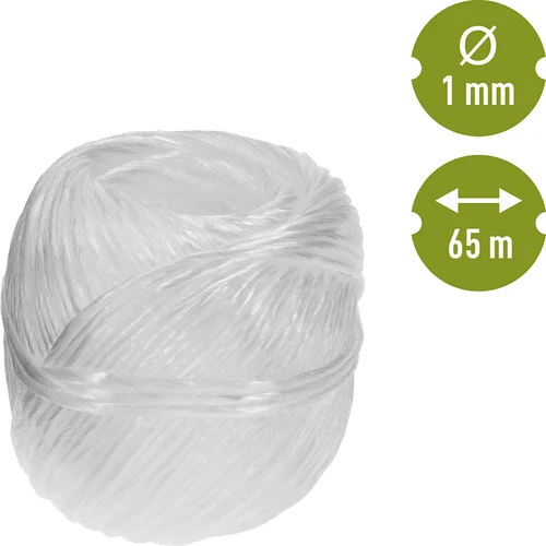 Polypropylenový provázek 1 mm/65 m/50 g - 4