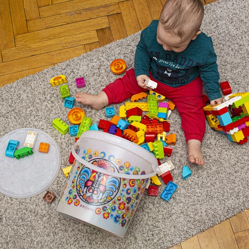 Potravinářský kbelík GWIOZDA - s víkem, 10 L - 9