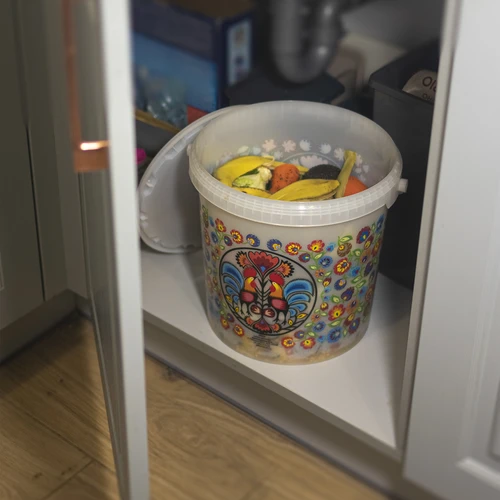 Potravinářský kbelík GWIOZDA - s víkem, 10 L - 8