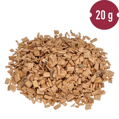 Přírodní dubové vločky (nepražené), 20g - 5