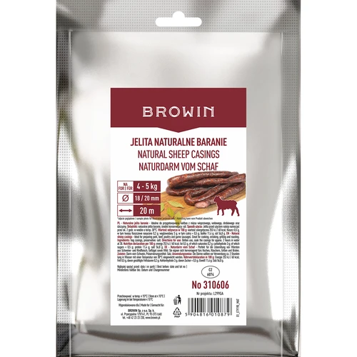 Přírodní ovčí střeva kal. 18/20 mm, 20 m