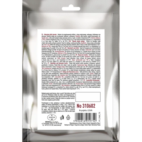 Přírodní ovčí střeva - kalibr 18/20mm, 15m - 2