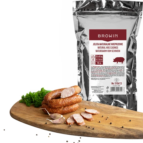 Přírodní vepřová střeva 28/30, 90m - 2