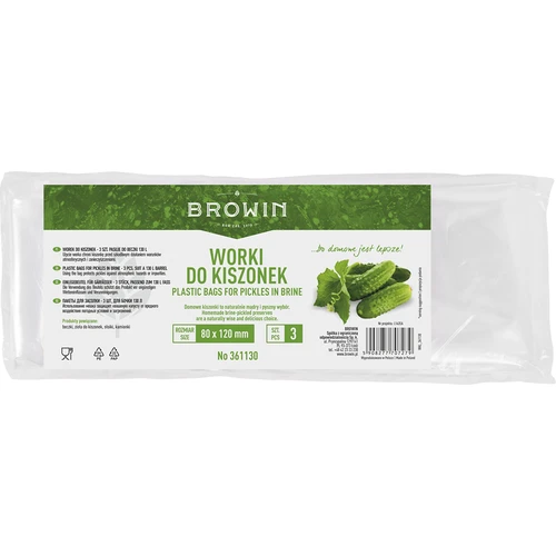 Pytle na kvašené produkty - do sudu 130L - 3 ks.