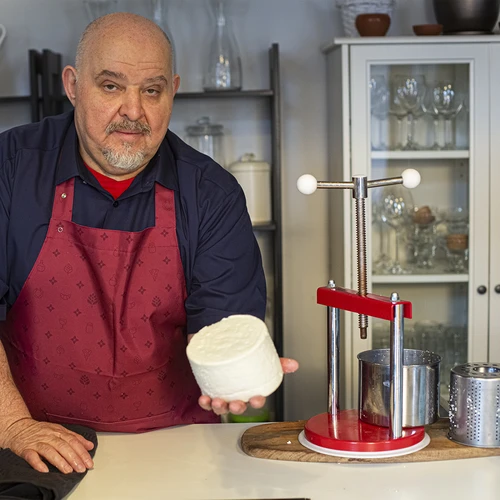 Rámový lis na ovoce - nerezová ocel, 1,2 l - 2