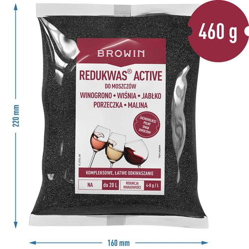 Redukwas® Active pro mošty - regulátor kyselosti, 460 g - 7
