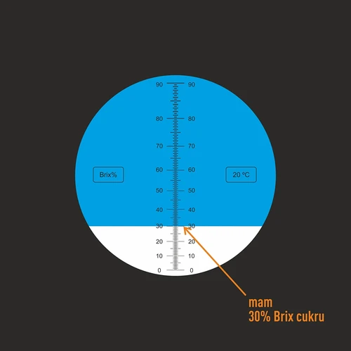 Refraktometr pro med - 8