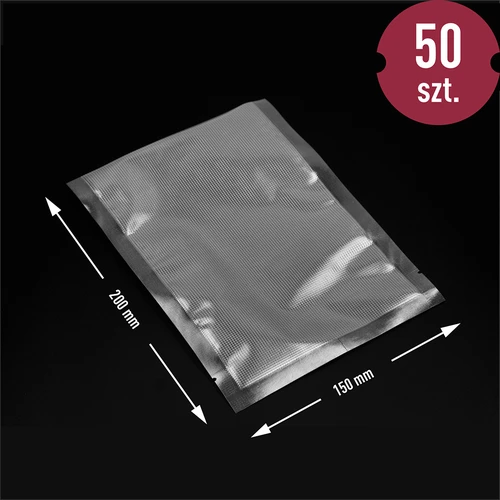 Reliéfní sáčky pro vakuovou svářečku 15x20 cm, 50 ks - 7