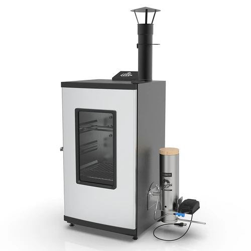Sada dragON pro udírnu – moduly IQ s Wi‑Fi a generátor kouře JET 2 LONG s popelníkem - 18