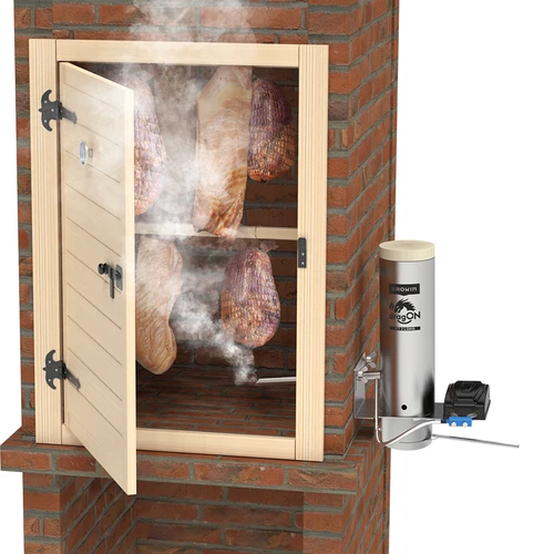Sada dragON pro udírnu – moduly IQ s Wi‑Fi a generátor kouře JET 2 LONG s popelníkem - 19