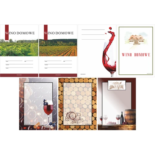 Sada: korky+etikety+kapsle - 20ks - 4