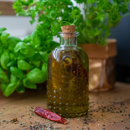 Sada lahviček s korky, 240 ml - 4 ks - 7