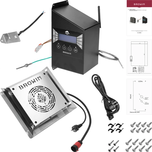 Sada modulů s Wi-Fi ovladačem - dragON IQ 2,7 kW, pro zahradní udírny - 2