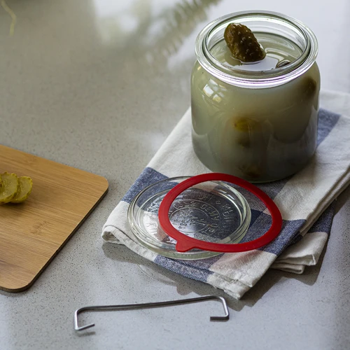 SADA: PRUŽINKY+TĚSNĚNÍ WECK FI110MM -10KS - 4