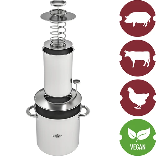 Sada s vodním pláštěm - šunkovar 1,5 kg + hrnec - 8