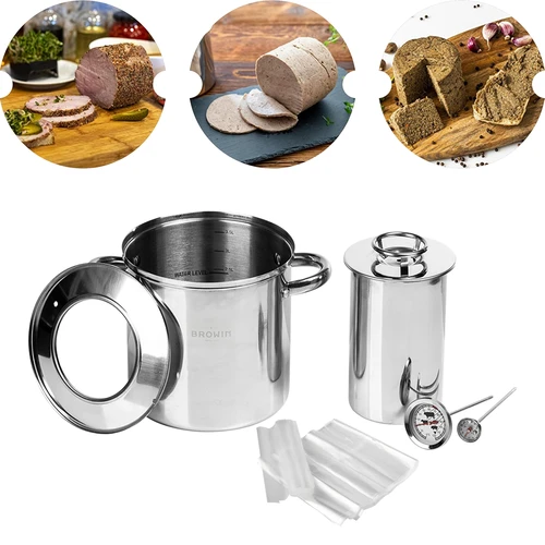 Sada s vodním pláštěm - šunkovar 1,5 kg + hrnec - 7