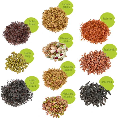 Sada semen na klíčky - 10 balení - 3